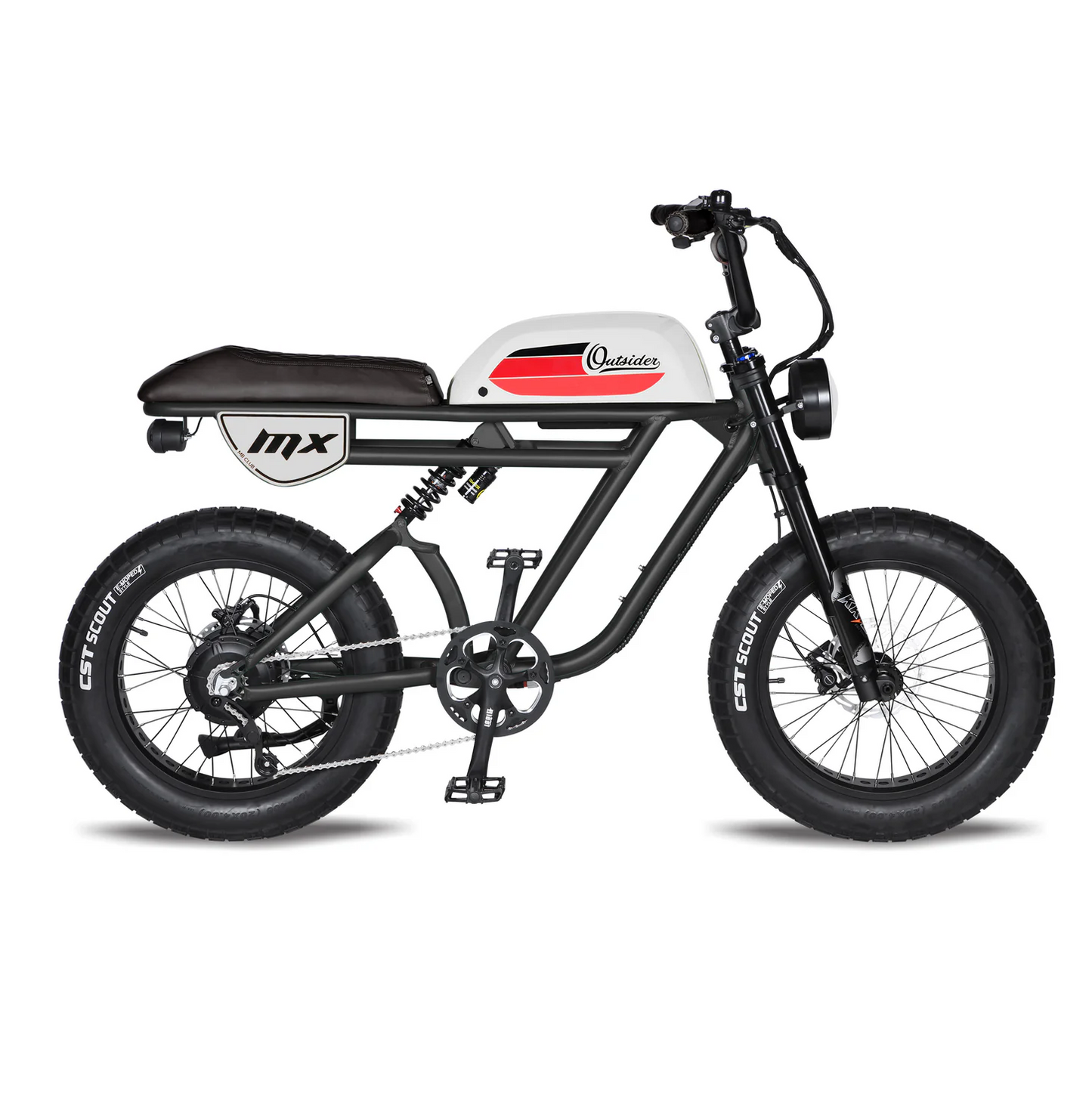 Michael Blast 750W 48V Outsider MX Fat Tire Electric Bike - EB-OUTMX-AGN