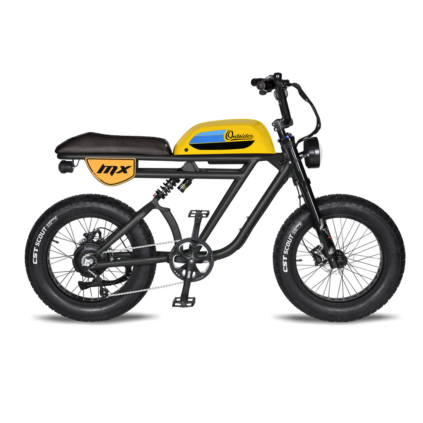 Michael Blast 750W 48V Outsider MX Fat Tire Electric Bike - EB-OUTMX-AGN