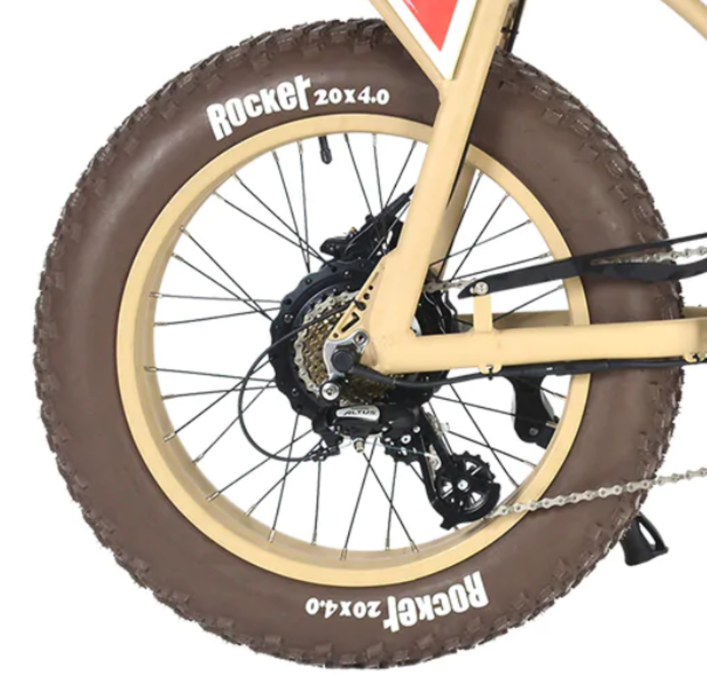 Michael Blast 500W Outsider Fat Tire Electric Bike - EB-OUT500W-BK