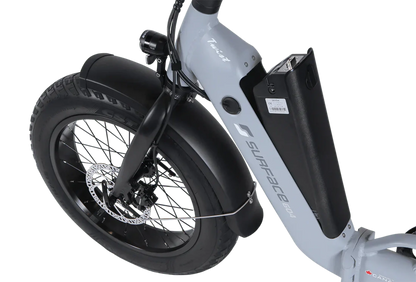 Surface 604 500W Twist Folding Step-Thru Electric Bike - EB-2021TWIST-BLU-ML-48V14AH
