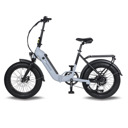 Surface 604 500W Twist Folding Step-Thru Electric Bike - EB-2021TWIST-BLU-ML-48V14AH