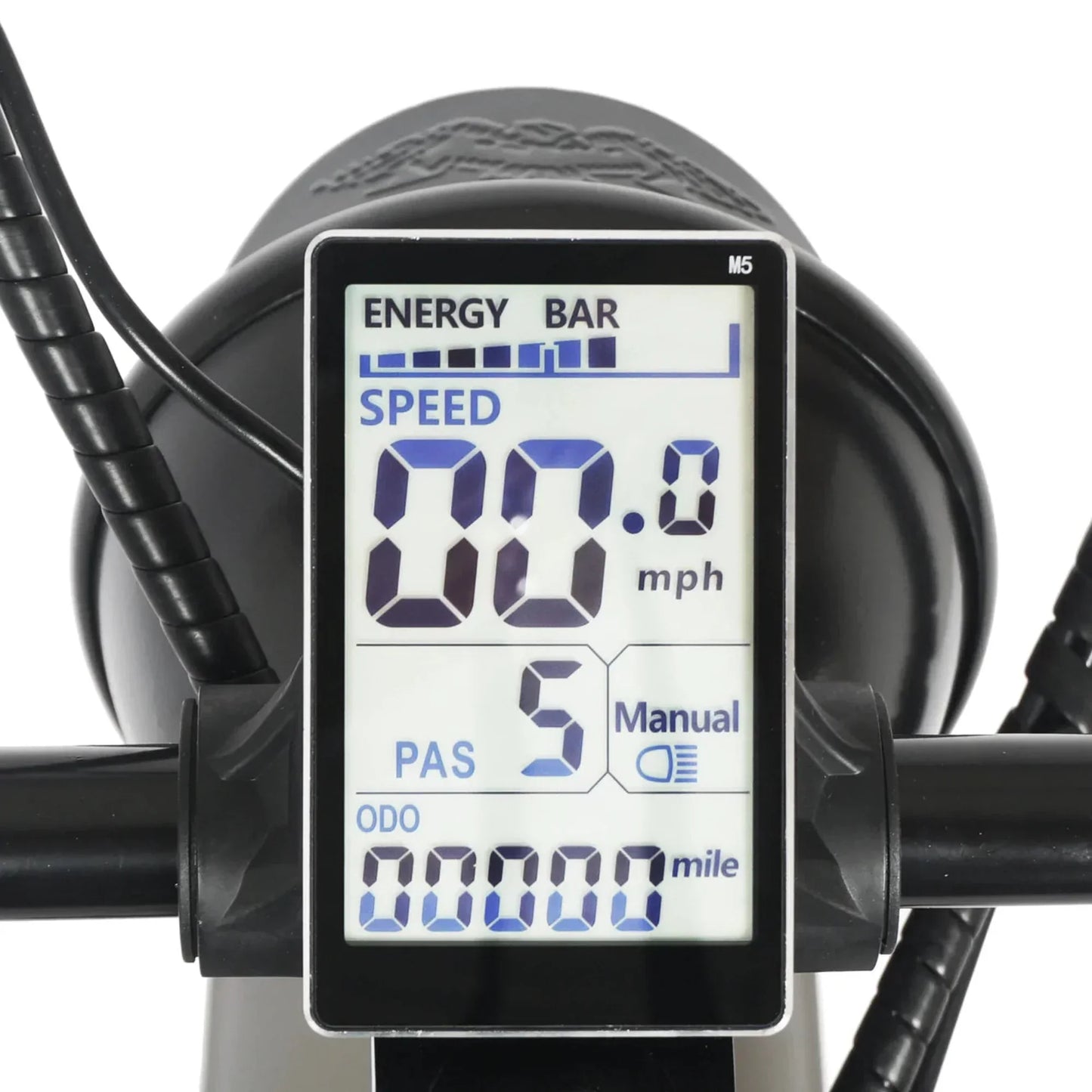 Tracer 800W 26" Loiter Cruiser Fat Tire Electric Bike - MB-EB-LOITER-M-BK/BK
