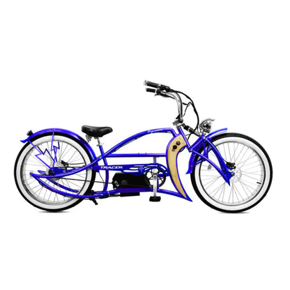 Tracer 800W Signature Pro Chopper Cruiser Electric Bike - MB-EB-Signature Pro-BK
