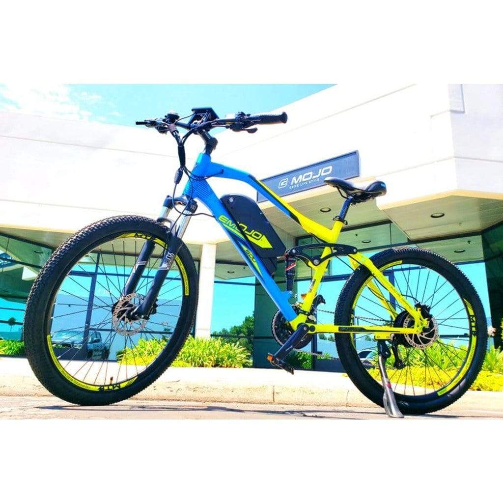 Emojo Cougar 500W 48V Off-Road Mountain Electric Bike - COUGAR -WHITE