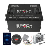 Epoch 48V 100Ah (Club Car) Lithium (LiFePO4) Golf Cart Battery - Complete Kit - BB51100A-1