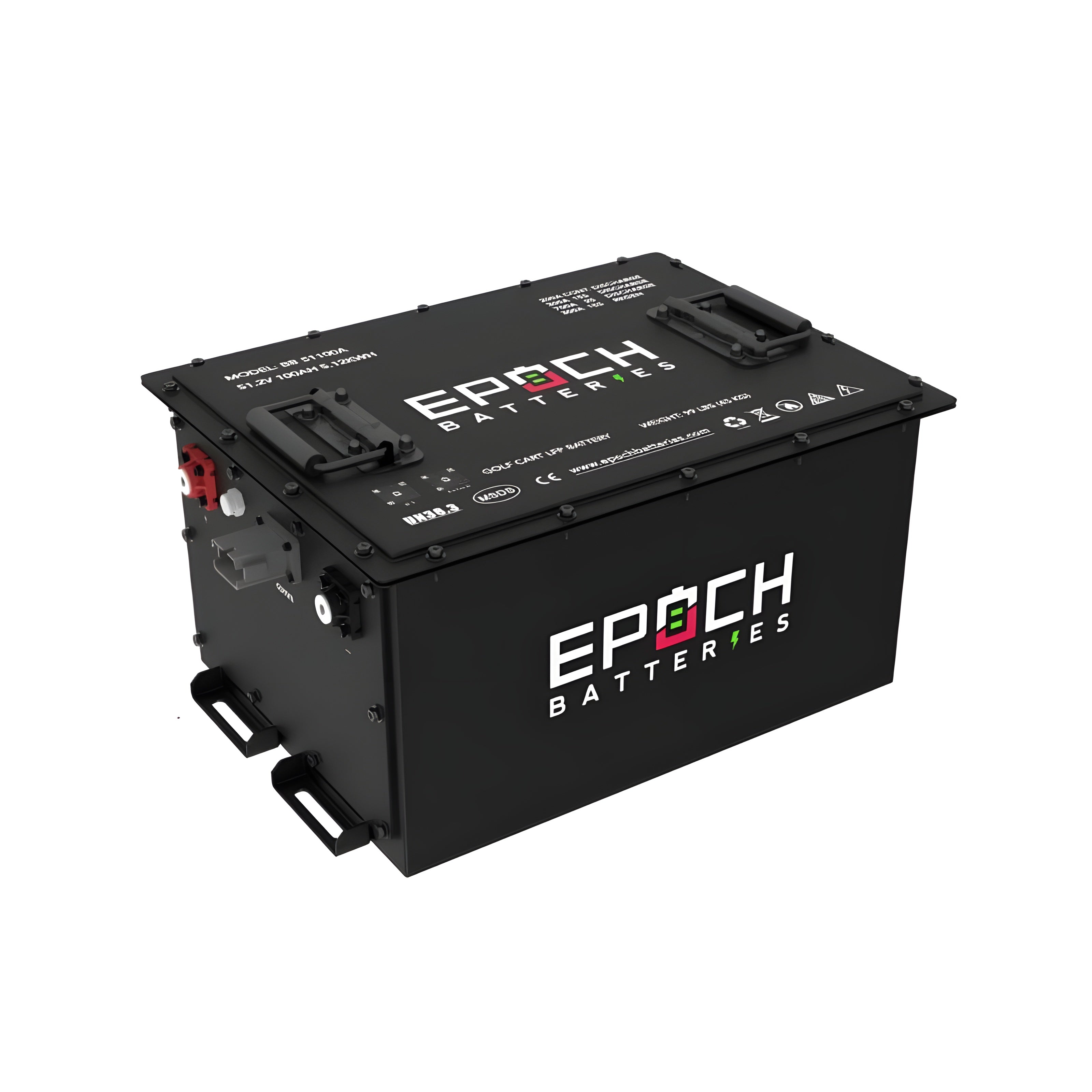 Epoch 48V 100Ah (Club Car) Lithium (LiFePO4) Golf Cart Battery - Complete Kit - BB51100A-1