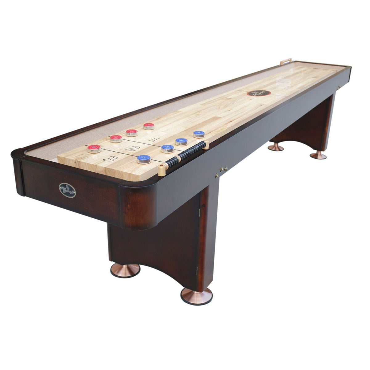 Playcraft Georgetown Shuffleboard Table with Accessories - SHGEHO14 2P