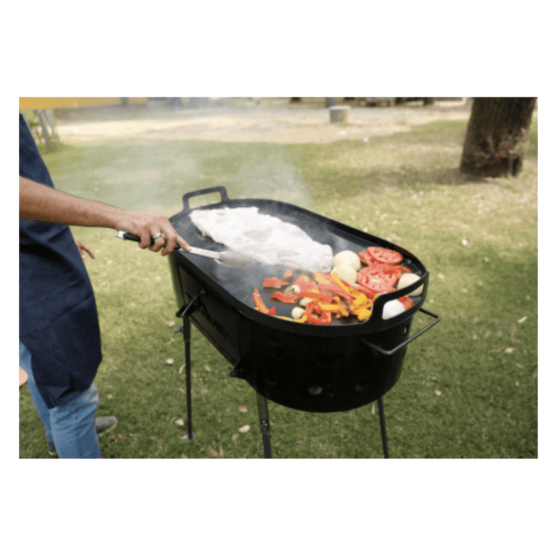 Tromen Freestanding Argentine Charcoal Grill - TROMENDUOMOOVAL