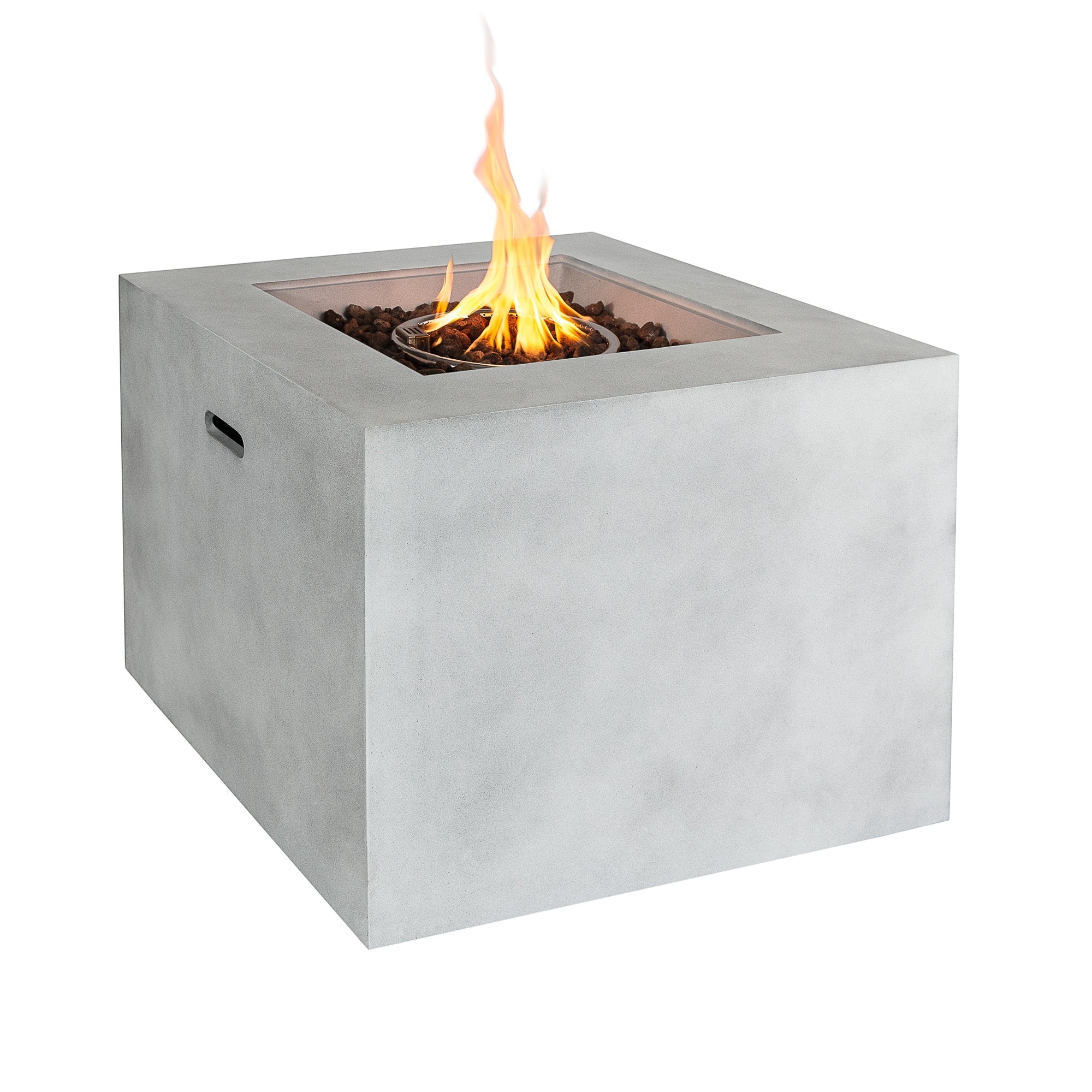 Kai 32" Outdoor Concrete Fire Pit for Patio