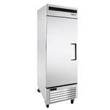 Frigos FGA-BMF-1D-27-L 27'' Bottom Mounted (1) Solid Door Reach-In Freezer 19.1 Cu. Ft. Left Hinged - FGA-BMF-1D-27-L