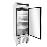 Frigos  27'' Bottom Mounted (1) Solid Door Reach-In Freezer 19.1 Cu. Ft. - FGA-BMF-1D-27