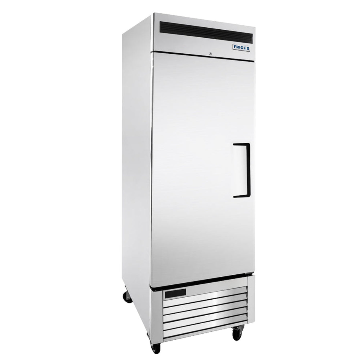 Frigos FGA-BMR-1D-27-L 27'' Bottom Mounted (1) Solid Door Reach-In Refrigerator 19.1 Cu. Ft. - FGA-BMR-1D-27-L