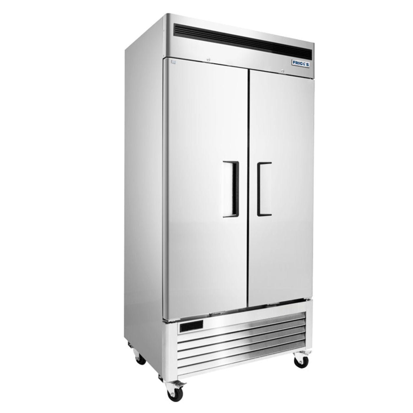 Frigos  39.50'' Bottom Mount (2) Door Reach-in Refrigerator 28.5 Cu. Ft. - FGA-BMR-2D-40
