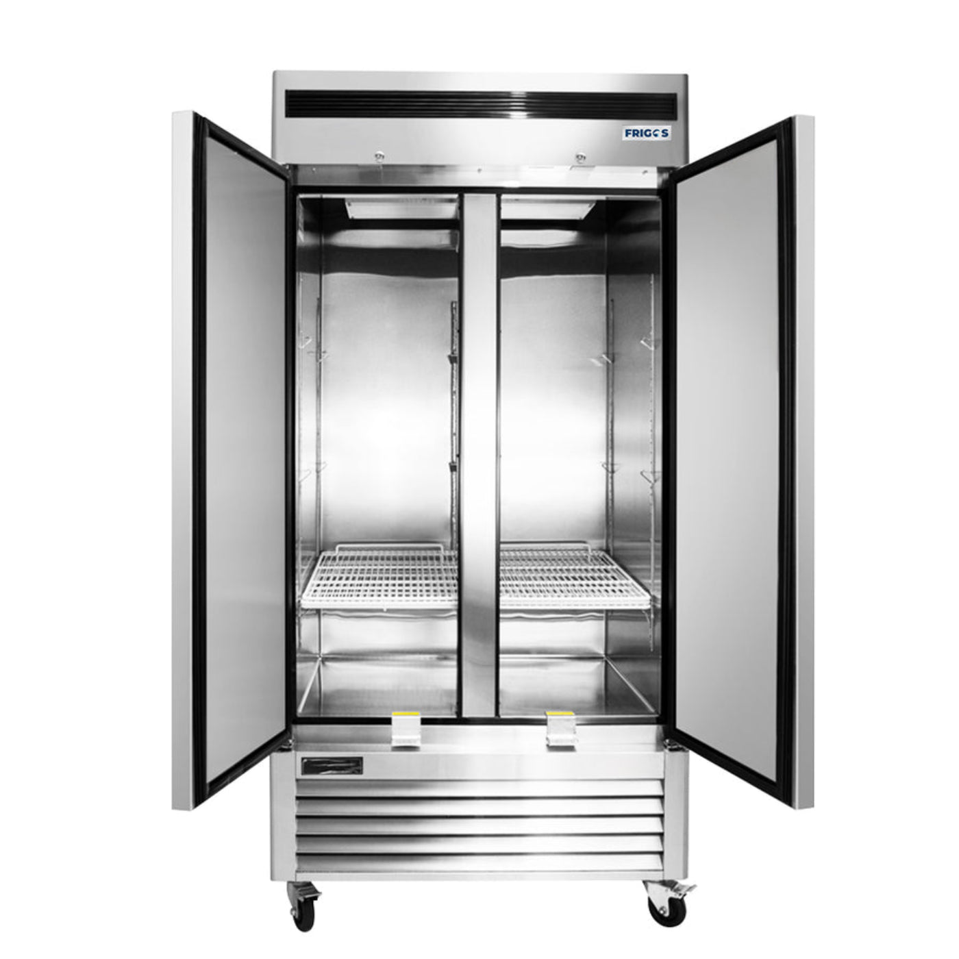 Frigos  39.50'' Bottom Mount (2) Door Reach-in Refrigerator 28.5 Cu. Ft. - FGA-BMR-2D-40