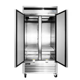 Frigos  39.50'' Bottom Mount (2) Door Reach-in Refrigerator 28.5 Cu. Ft. - FGA-BMR-2D-40