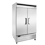Frigos 54.40'' Bottom Mounted (2) Solid Door Reach-In Refrigerator 46.77 Cu. Ft. - FGA-BMR-2D-54
