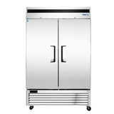Frigos 54.40'' Bottom Mounted (2) Solid Door Reach-In Refrigerator 46.77 Cu. Ft. - FGA-BMR-2D-54