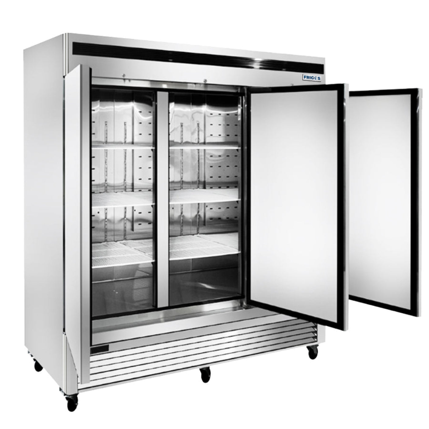 Frigos 81.90'' Bottom Mounted (3) Solid Door Reach-In Refrigerator 67.99 cu. ft - FGA-BMR-3D-82 .
