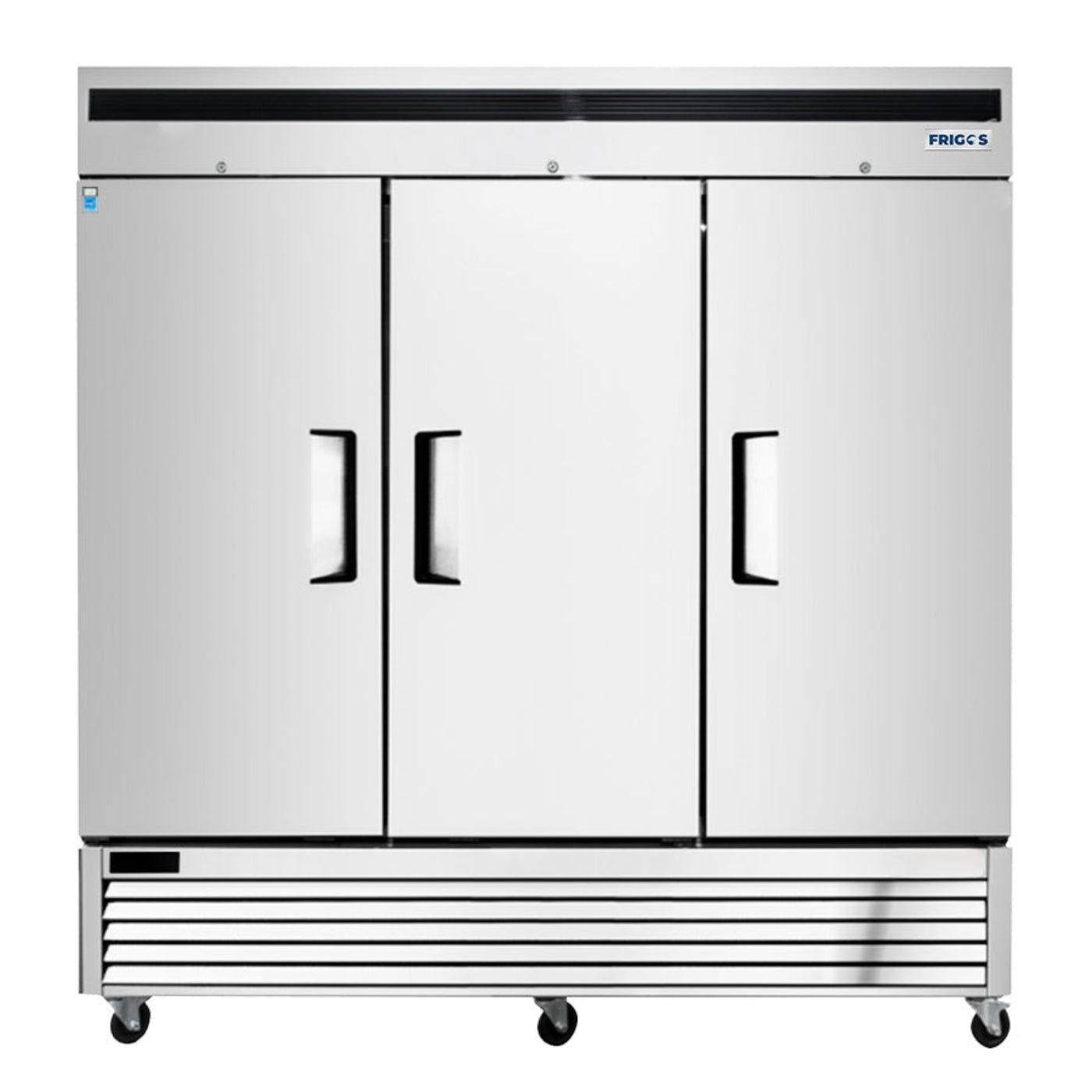 Frigos 81.90'' Bottom Mounted (3) Solid Door Reach-In Refrigerator 67.99 cu. ft - FGA-BMR-3D-82 .
