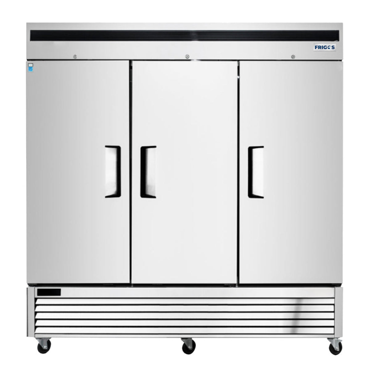 Frigos 81.90'' Bottom Mounted (3) Solid Door Reach-In Refrigerator 67.99 cu. ft - FGA-BMR-3D-82 .