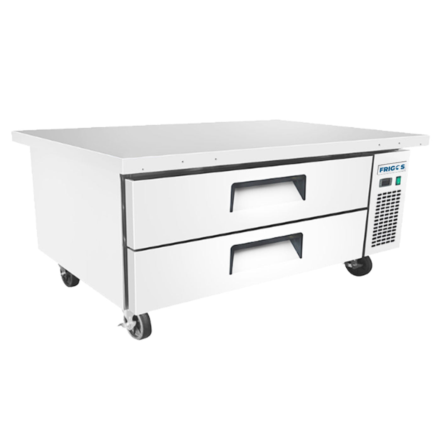 Frigos 60" Two Drawer Refrigerated Chef Base with Extended Top - FGA-CB-2DR-60