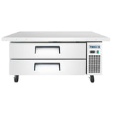 Frigos 60" Two Drawer Refrigerated Chef Base with Extended Top - FGA-CB-2DR-60
