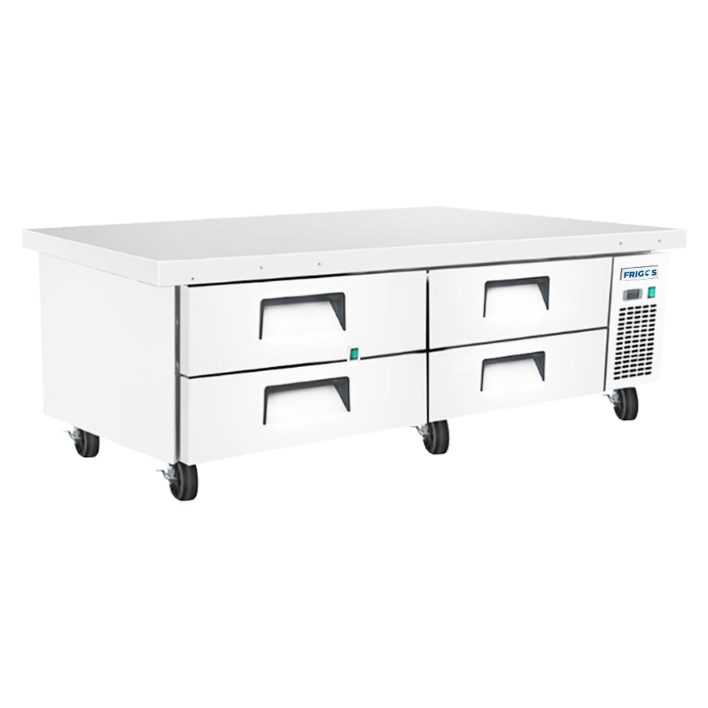 Frigos 72" (4) Drawer Refrigerated Chef Base with Extended Top - FGA-CB-4DR-72
