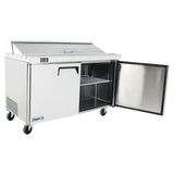 Frigos 60" Two Door Refrigerated Sandwich Prep Table (16) 1/6 size pans -  FGA-SPT-16P-60