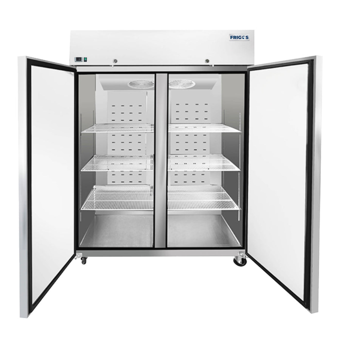 Frigos  51.75'' Top Mounted (2) Solid Door Reach-In Freezer 43.2 Cu Ft. - FGA-TMF-2D-52