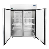 Frigos  51.75'' Top Mounted (2) Solid Door Reach-In Freezer 43.2 Cu Ft. - FGA-TMF-2D-52