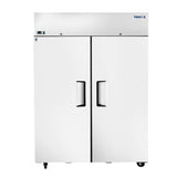 Frigos  51.75'' Top Mounted (2) Solid Door Reach-In Freezer 43.2 Cu Ft. - FGA-TMF-2D-52