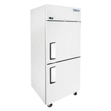 Frigos 29" Top Mount (2) Half Door Reach In Refrigerator 21.4 Cu. Ft. - FGA-TMR-2HD-29
