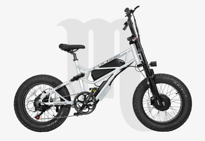 Fucare Scorpio Sport Dual Motor Full Suspension Ebike - SCORPIO-GR-SS