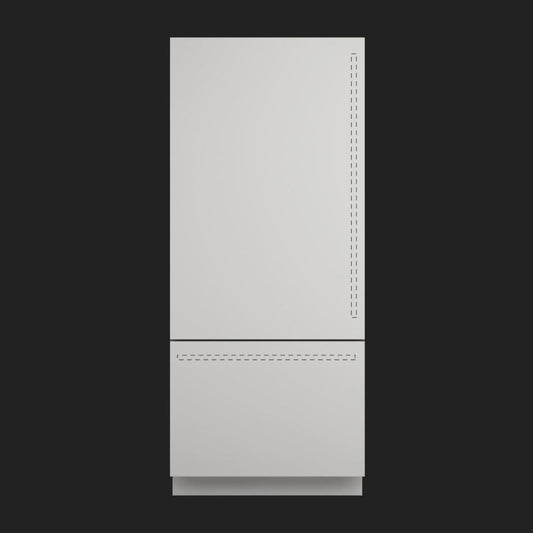 Fulgor Milano 36 in. 14.7 cu. ft. Built-In Refrigerator with Panel Ready Door and Door Hinge Options - F7IBM36O1