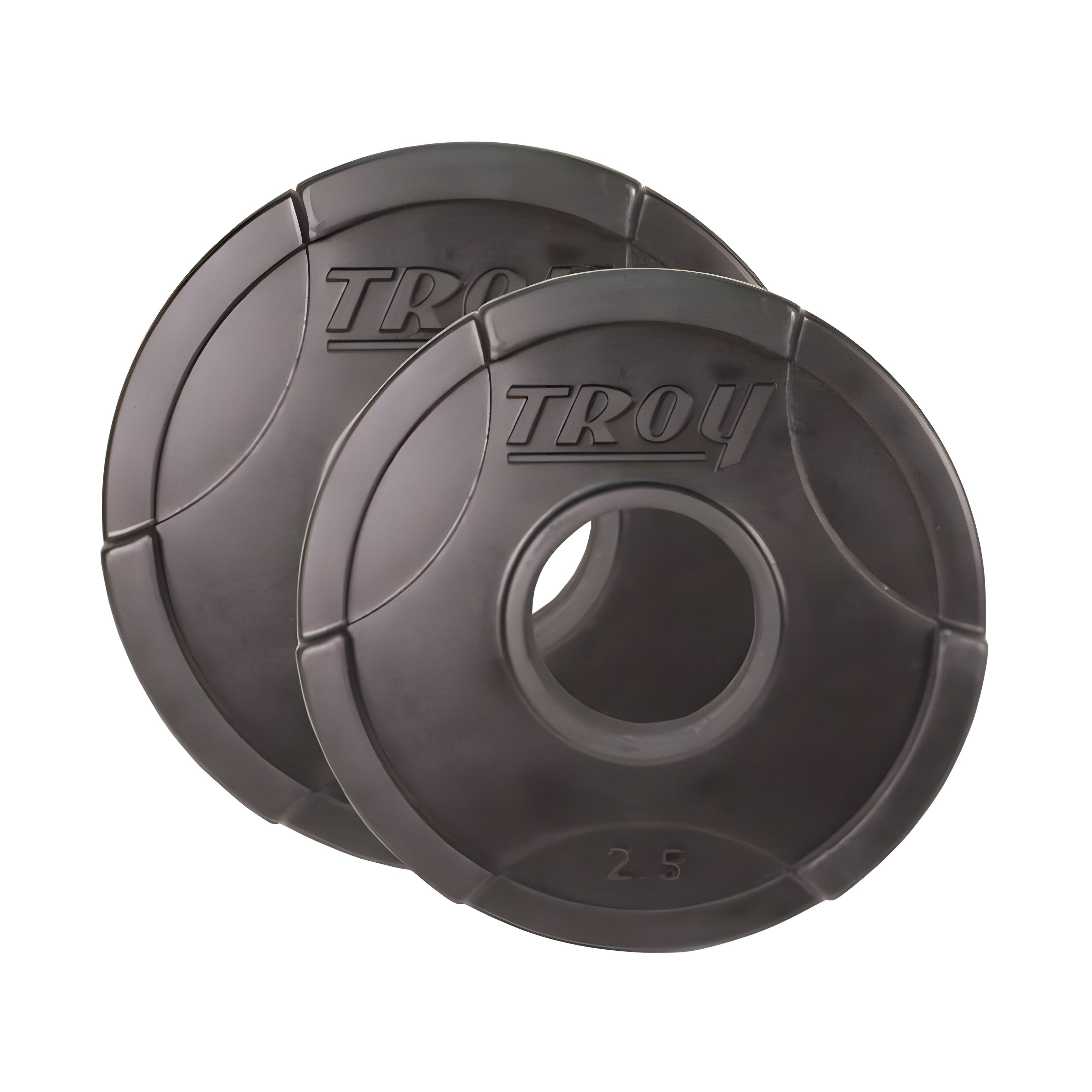 Troy GO-U Urethane Encased Olympic Grip Plate (Pairs) - GO-U_255lb_Set