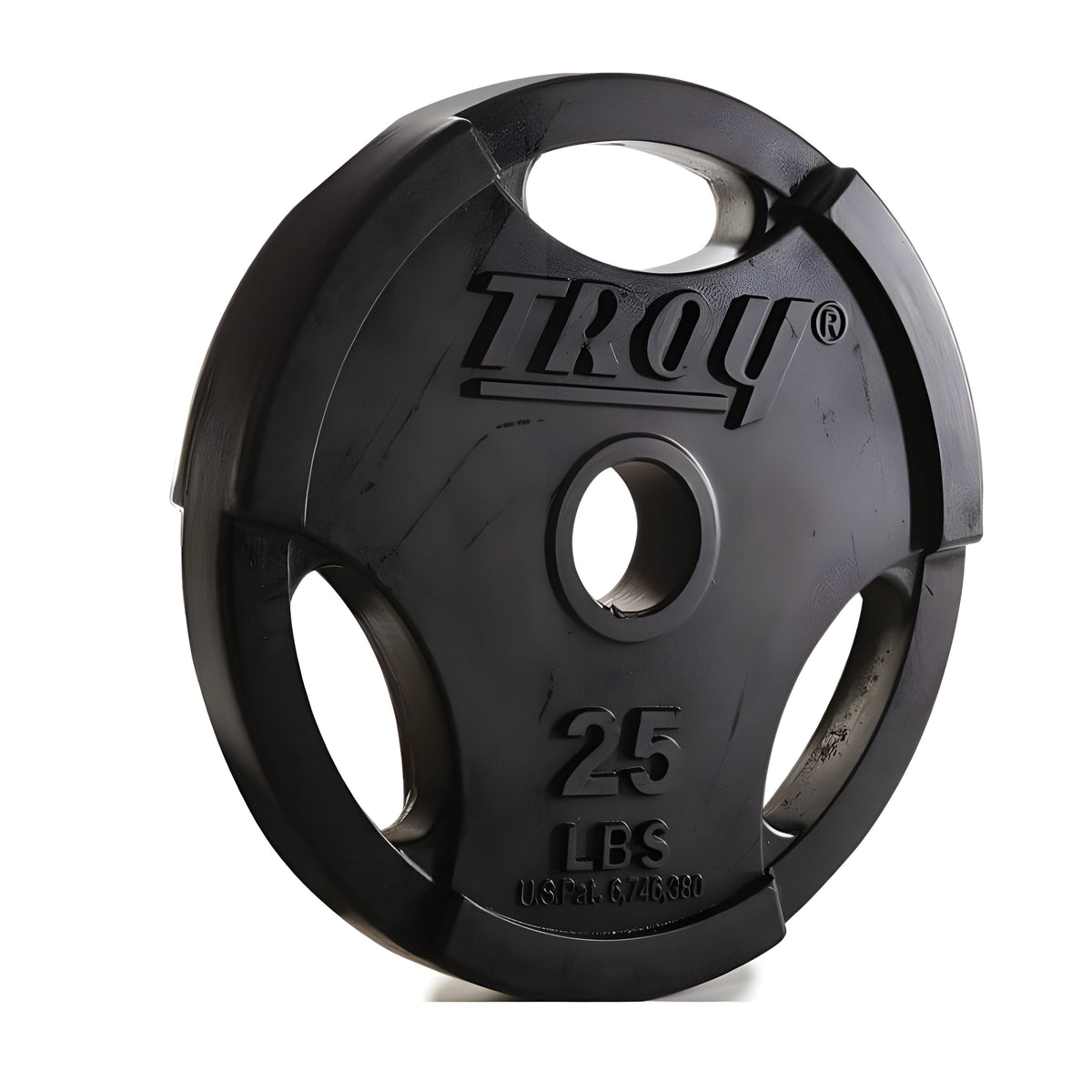 Troy GO-U Urethane Encased Olympic Grip Plate (Pairs) - GO-U_255lb_Set