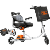 Super Handy GUT140 48V 3-Wheeled Lightweight Long Range with Extra Battery Folding Mobility Scooter New