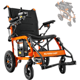 Super Handy GUT155 Foldable Electric Wheelchair 24V 6Ah 250W 3.7 MPH Max Speed 6 Mile Range New