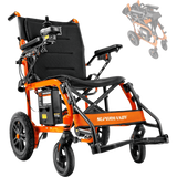 Super Handy GUT155 Foldable Electric Wheelchair 24V 6Ah 250W 3.7 MPH Max Speed 6 Mile Range New