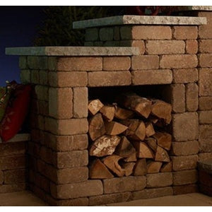 Grand Fireplace Woodbox by Necessories - 4200004