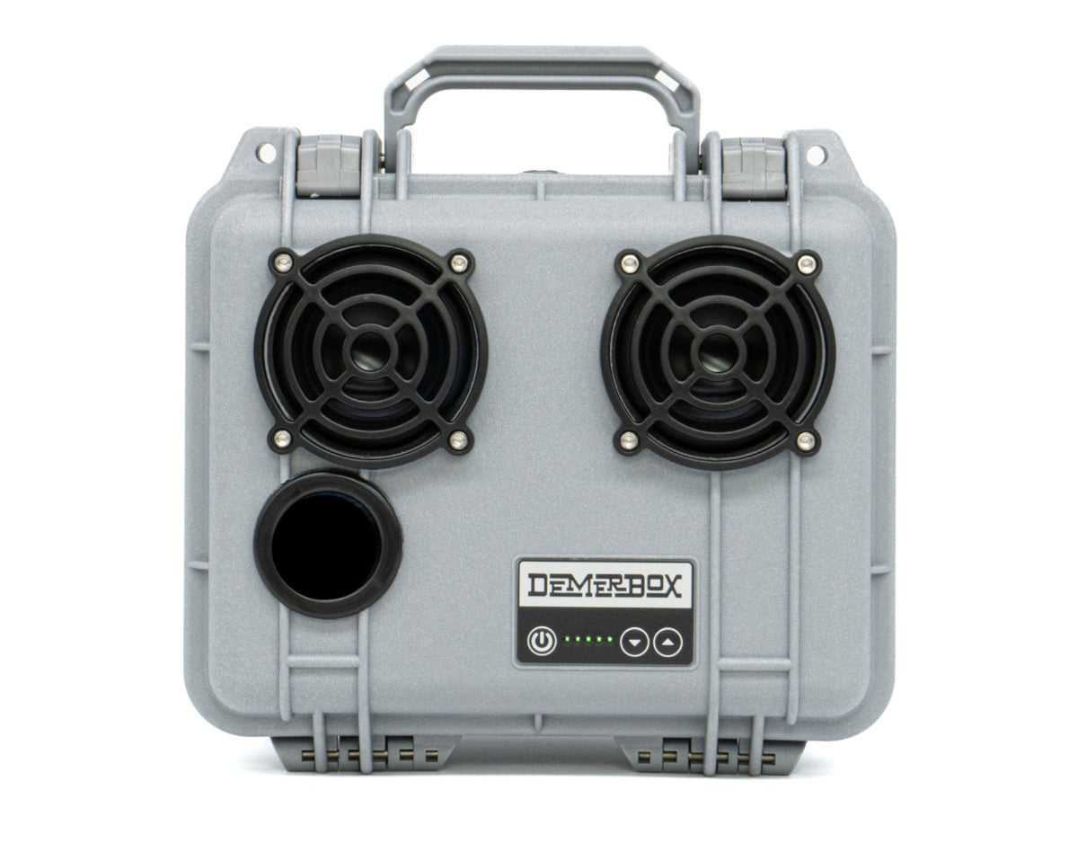 Demerbox Jetport Silver DB2 Speaker - DB2-1300-SLV