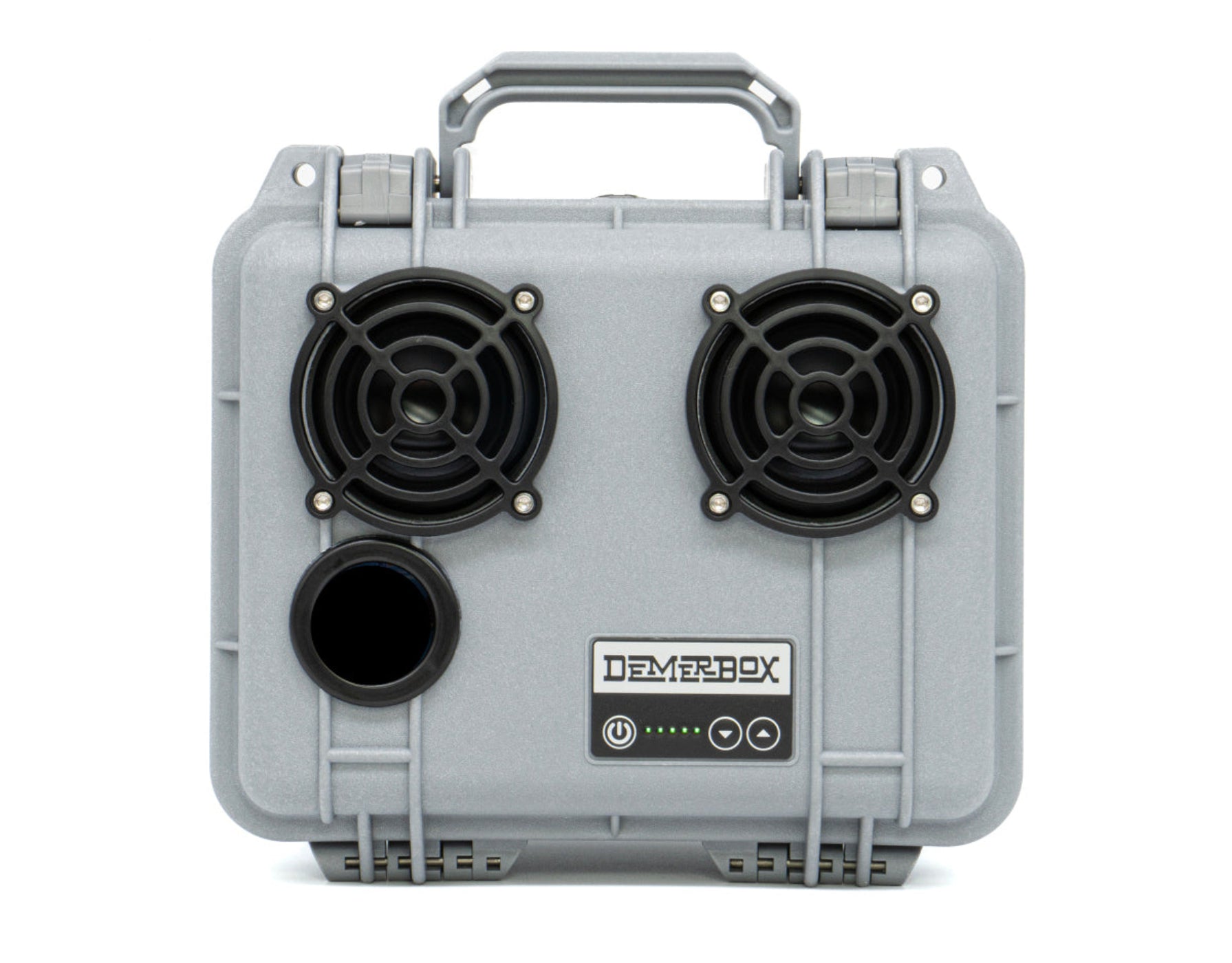 Demerbox Jetport Silver DB2 Speaker - DB2-1300-SLV