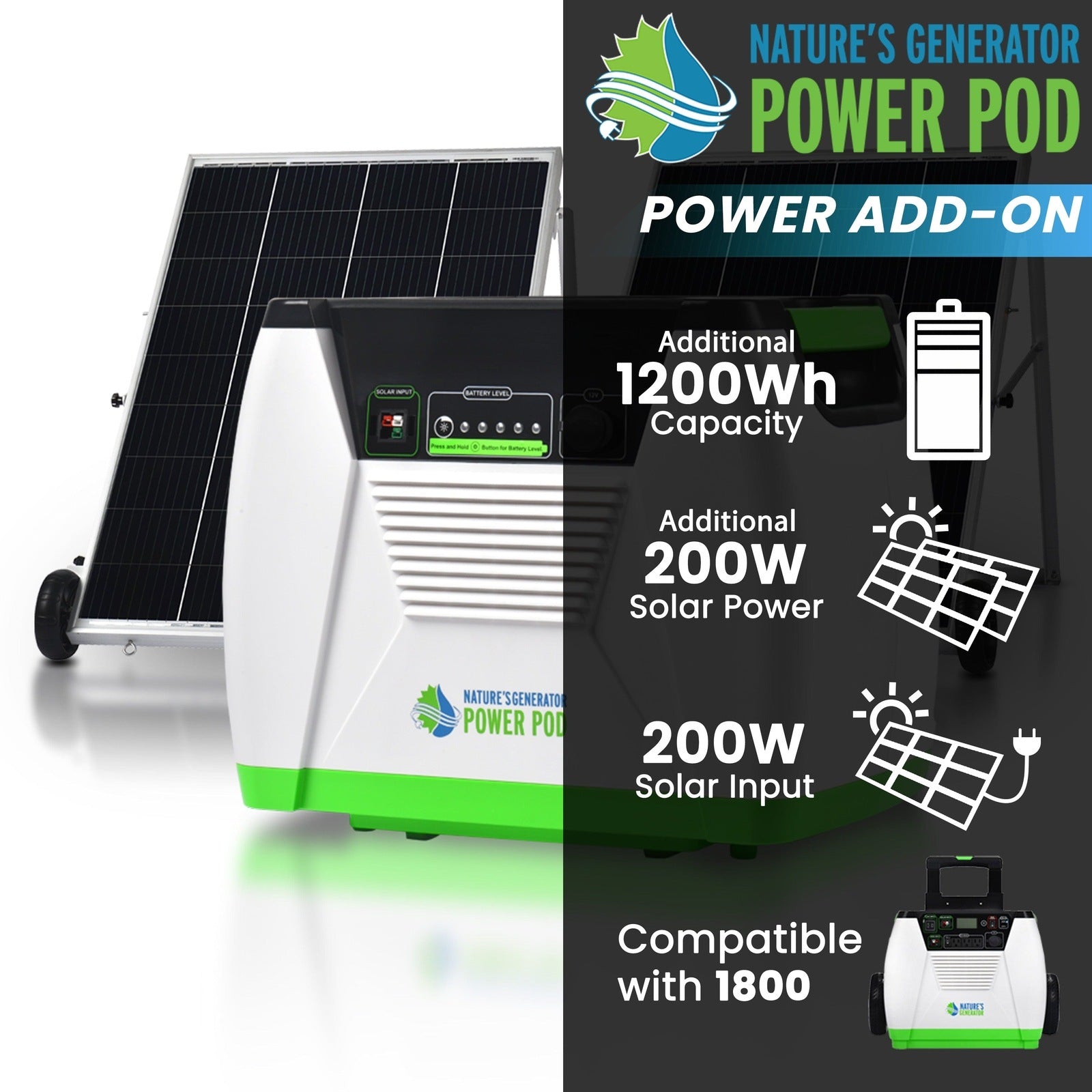 Nature's Generator Power Add On Bundle - Backyard Provider