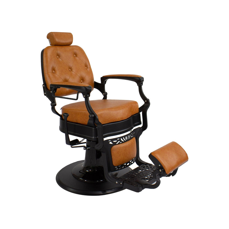 ADAMS BARBER CHAIR - HON-BBCHR-52023-BLKGLD