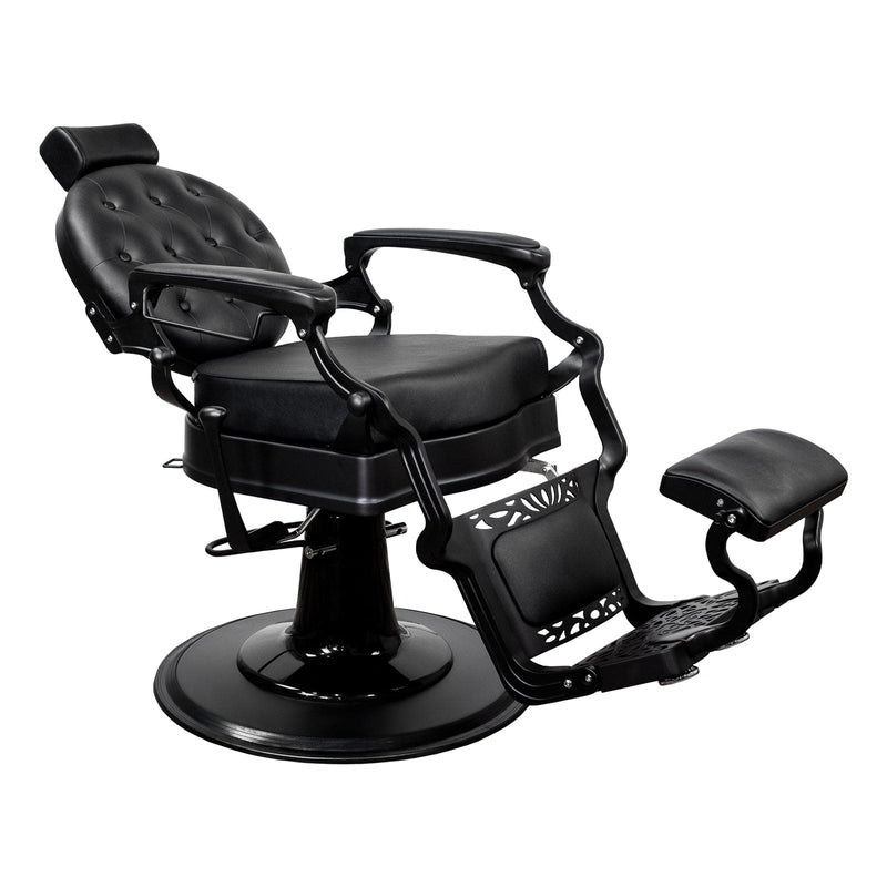 TRUMAN BARBER CHAIR- HON-BBCHR-52024-BLKBLK