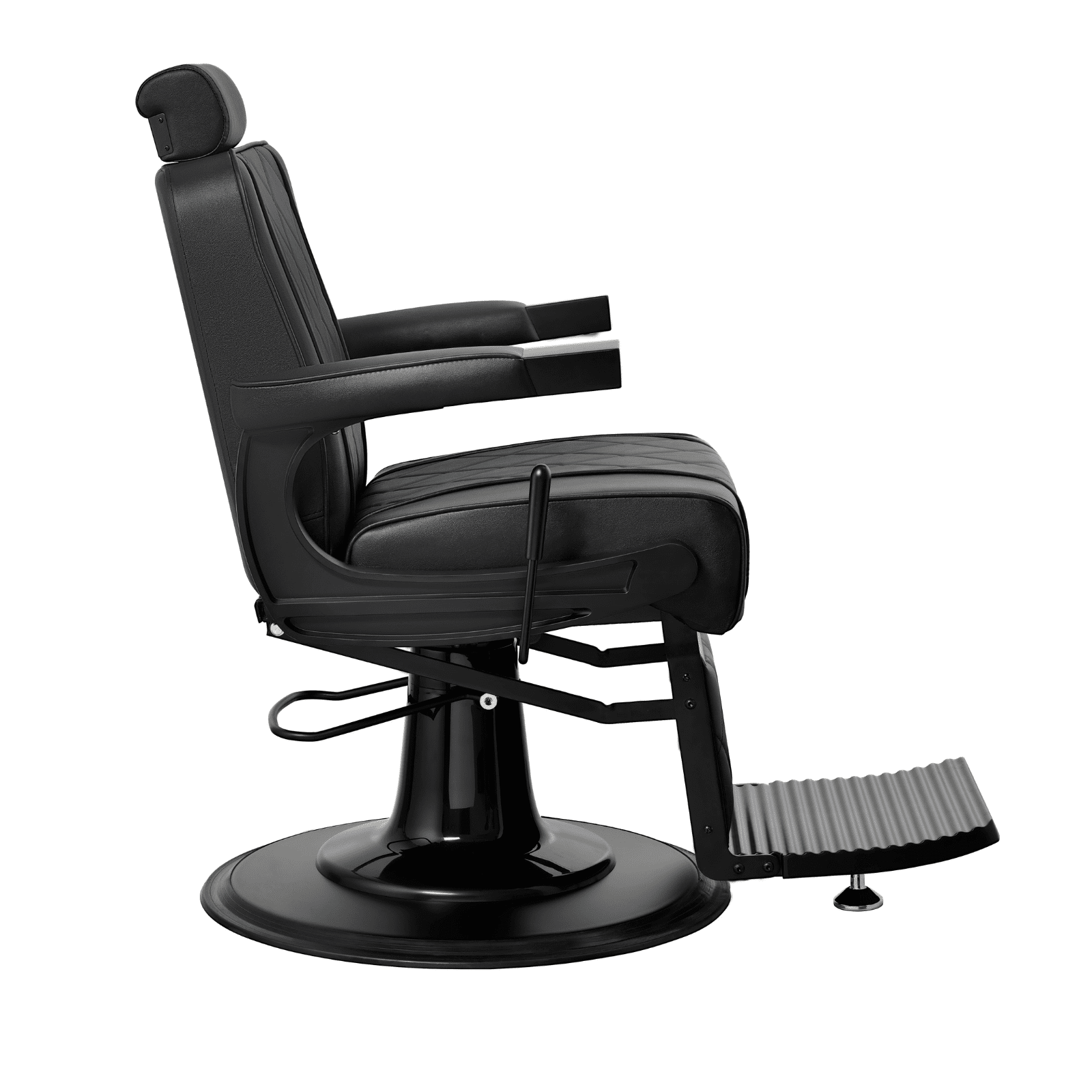 ROGERS BARBER CHAIR - HON-BBCHR-52025-BLKBLK