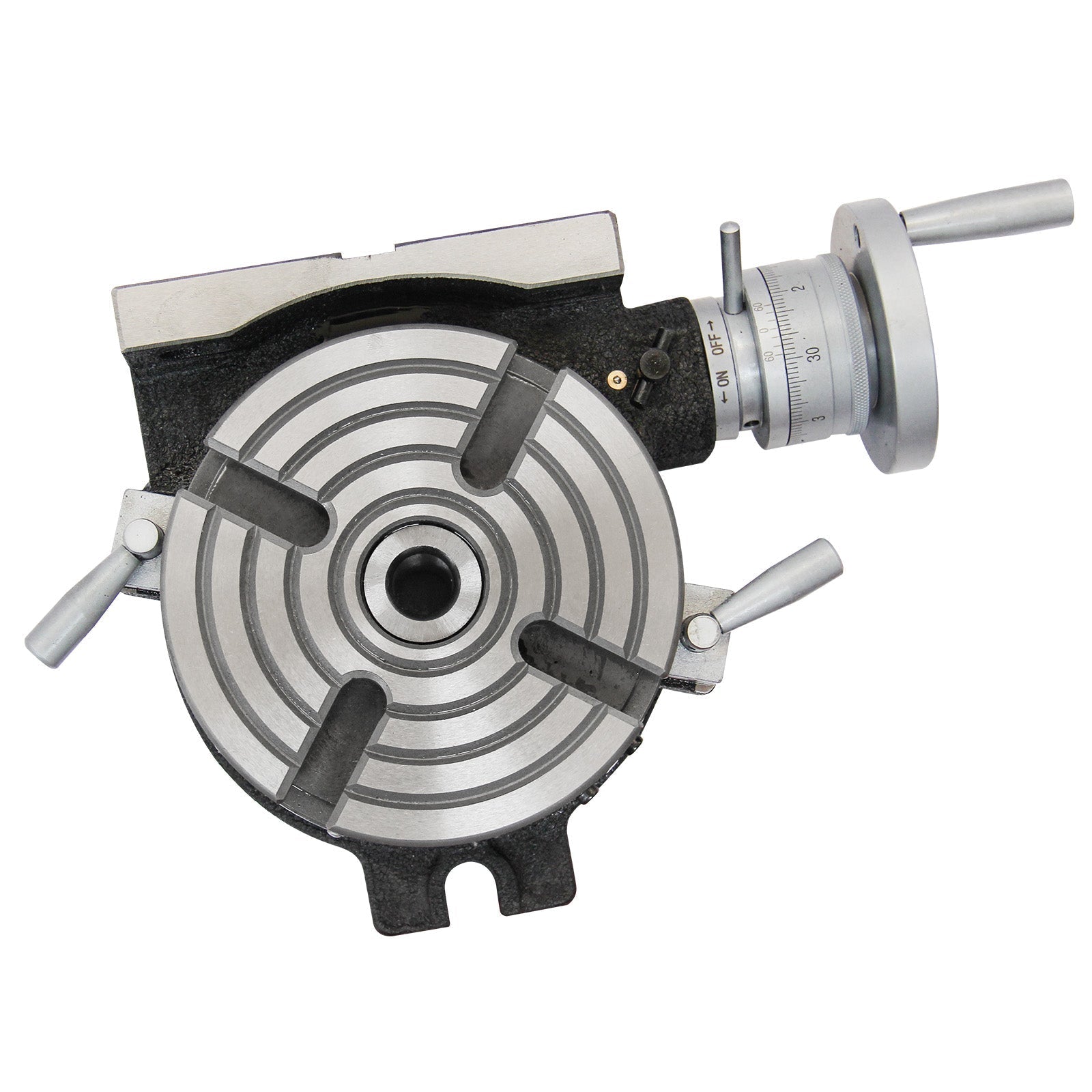 KAKA INDUSTRIAL HVP-61, Rotary Table with Dividing Plate DP-1, 6 Inch Rotary Table Milling Machine Horizontal Vertical Indexing Plate - ‎162312