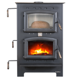 Buck Stove Homesteader Wood Burning Cook Stove 1,800 sq. ft. 28,901 BTU Black New - FP-HOMESTEADER