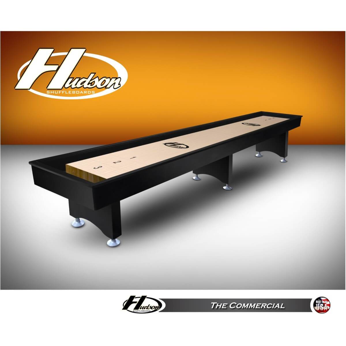 Hudson The Commercial Shuffleboard Table 9'-22' - HUD