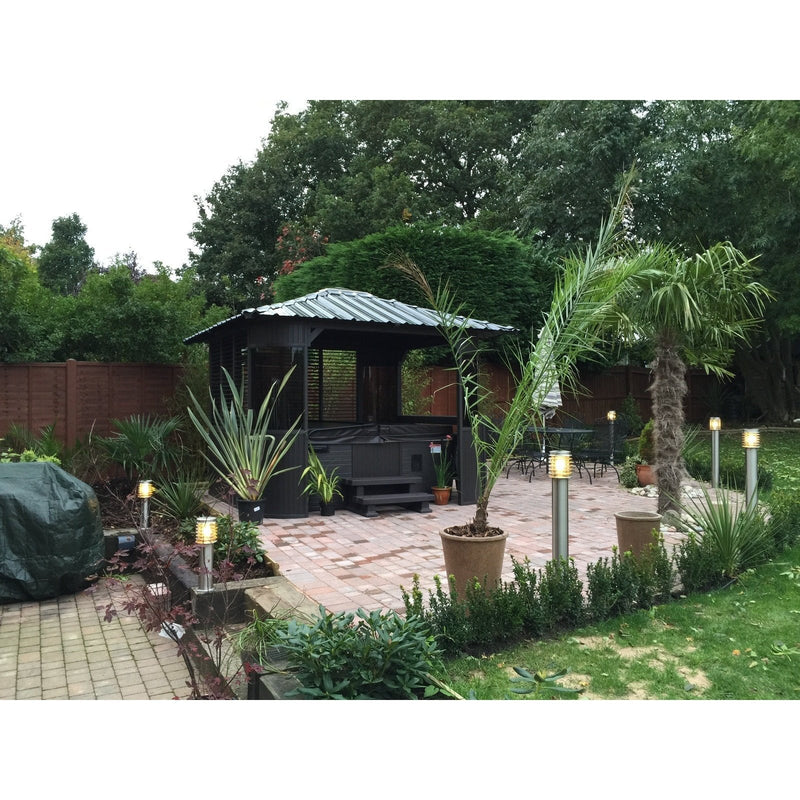 Canadian Spa Fraser Gazebo 10ft x 10ft - Coffee